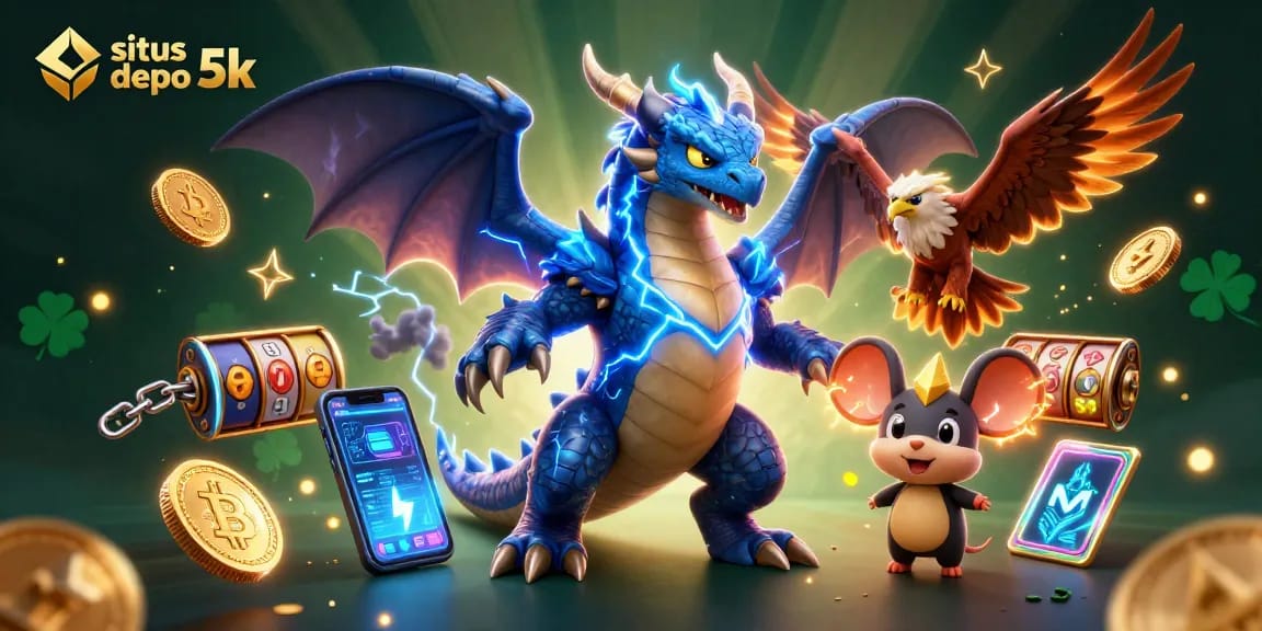 Engage with the thrilling world of situs depo 5k through electrifying casino action!