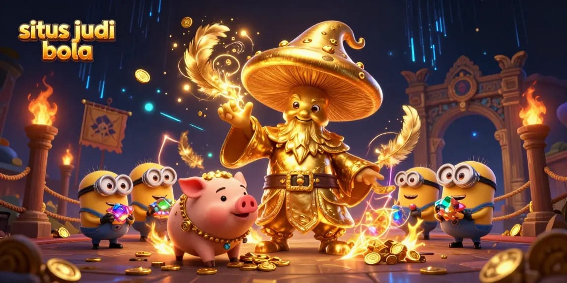 Bet and win at situs judi bola with thrilling games and vibrant golden treasures.