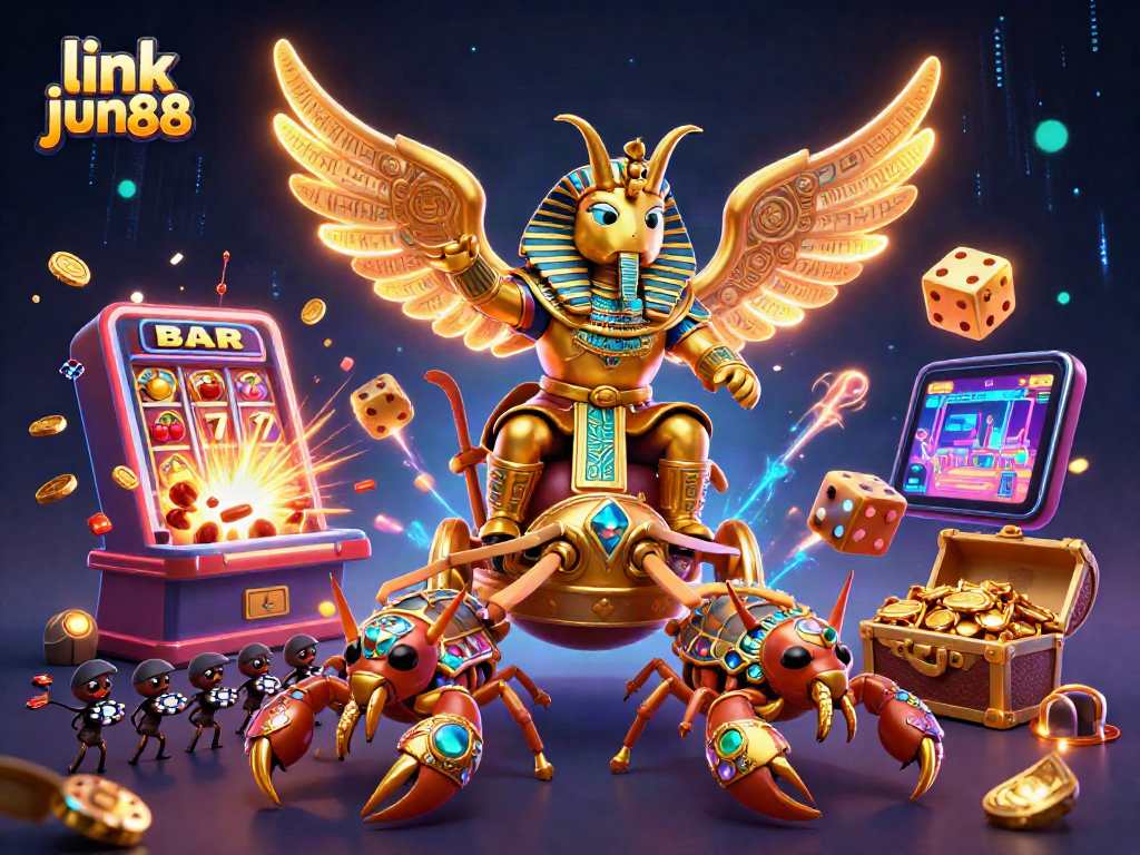 Experience vibrant gaming with the captivating link jun88 casino illustrations showcasing adventure and luck.