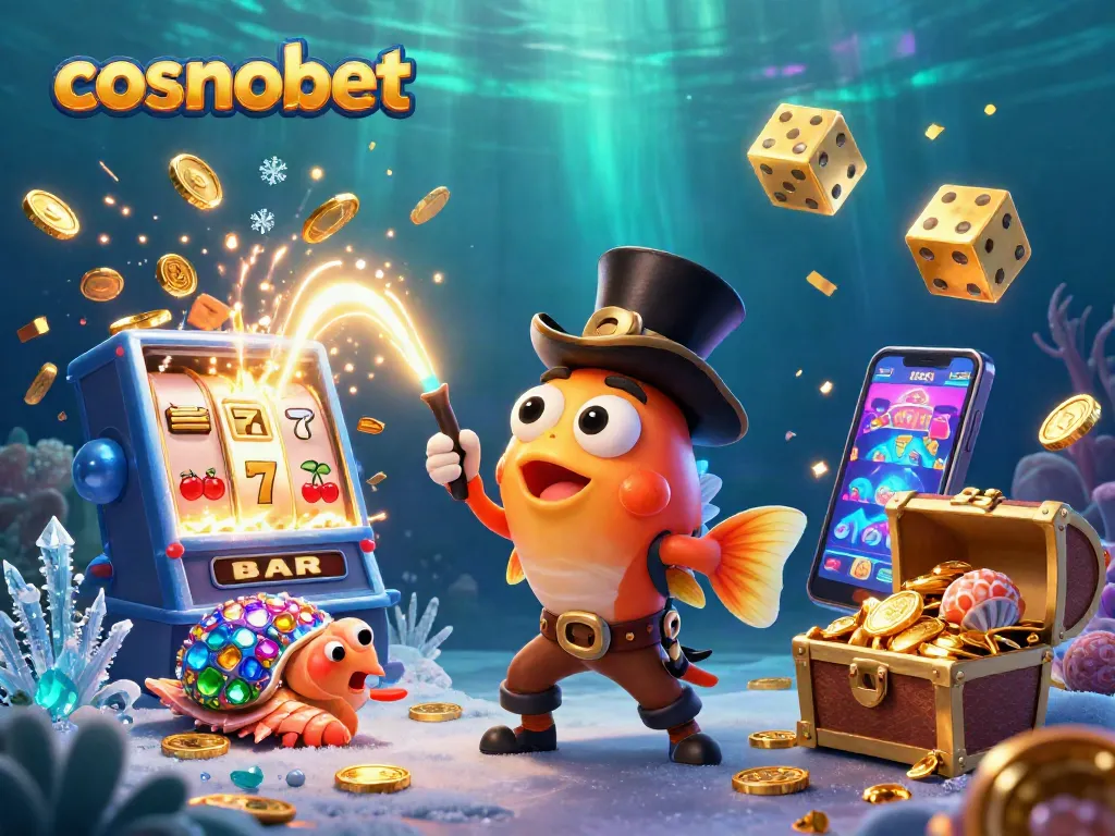 Experience the excitement of cosmobet with a dazzling underwater casino adventure.